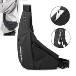 Men's Waterproof Crossbody Sling Bag – Anti-Theft Chest