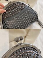 Women's Large Capacity Faux Leather Fringe Crossbody Bag - Image 9