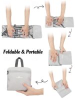 Unisex Foldable Hiking Backpack – Lightweight Travel Daypack, - Image 3