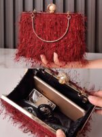 Women's Christmas Party Handbag – Elegant Red & Green - Image 10