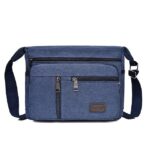 Men's Vintage Canvas Crossbody Messenger Bag – - Image 16