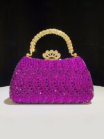 Women's Sequins Evening Bag with Chain Strap, Multiple - Image 17