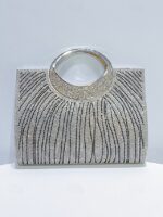 Women's Rhinestone Evening Clutch Bag with Round Handle – - Image 13