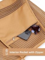 Women's Tote Shoulder Bags Mesh Shopping Casual Daily Beach - Image 9