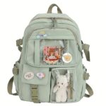 Cute Transparent Pocket Backpack Waterproof with Plush Toy - - Image 6