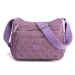 Women's Multi-Pocket Nylon Crossbody Bag – Lightweight - Image 11